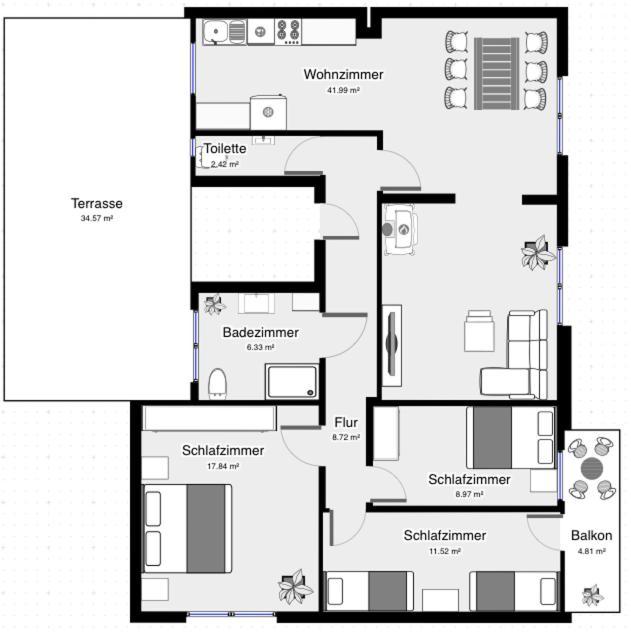 Ferienwohnung Auszeit Zwiefalten Exteriér fotografie